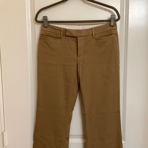 Khaki Modern Boot Pants